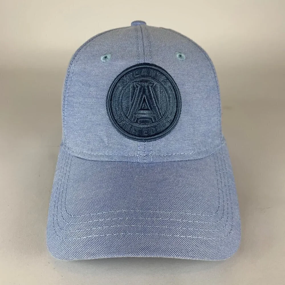 Atlanta United FC MLS Womens Blue New Era Black Label Relaxed Fit Strapback Hat